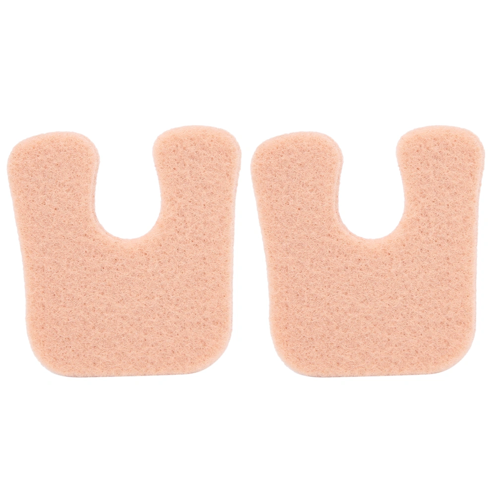 1 Pair UShaped Callus Pads Callous Protector SelfAdhesive Foot Callous Cushions