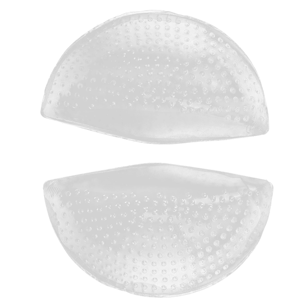 1 Pair Foot Arch Support FanShaped Flatfoot Correction Massaging Arch Cushion Pads