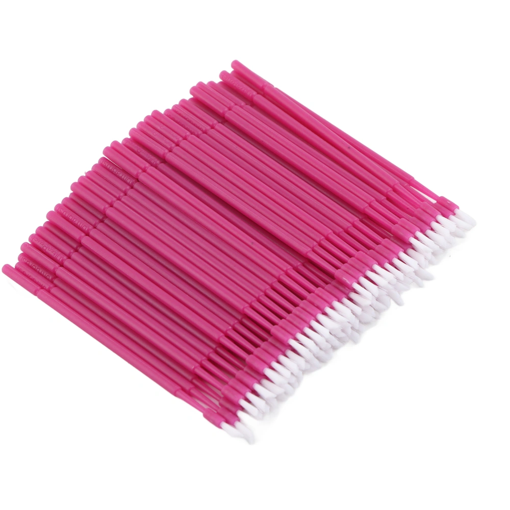 100 PCS Dental Micro Applicator Disposable Bendable Ultrafine Purple Dental Brush for Oral Care