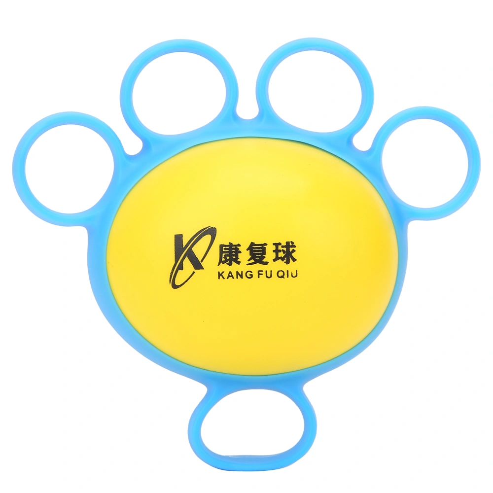 Finger Exercise Ball Finger Spasm Hand Muscle Strength Fitness Training Squeeze BallBlue