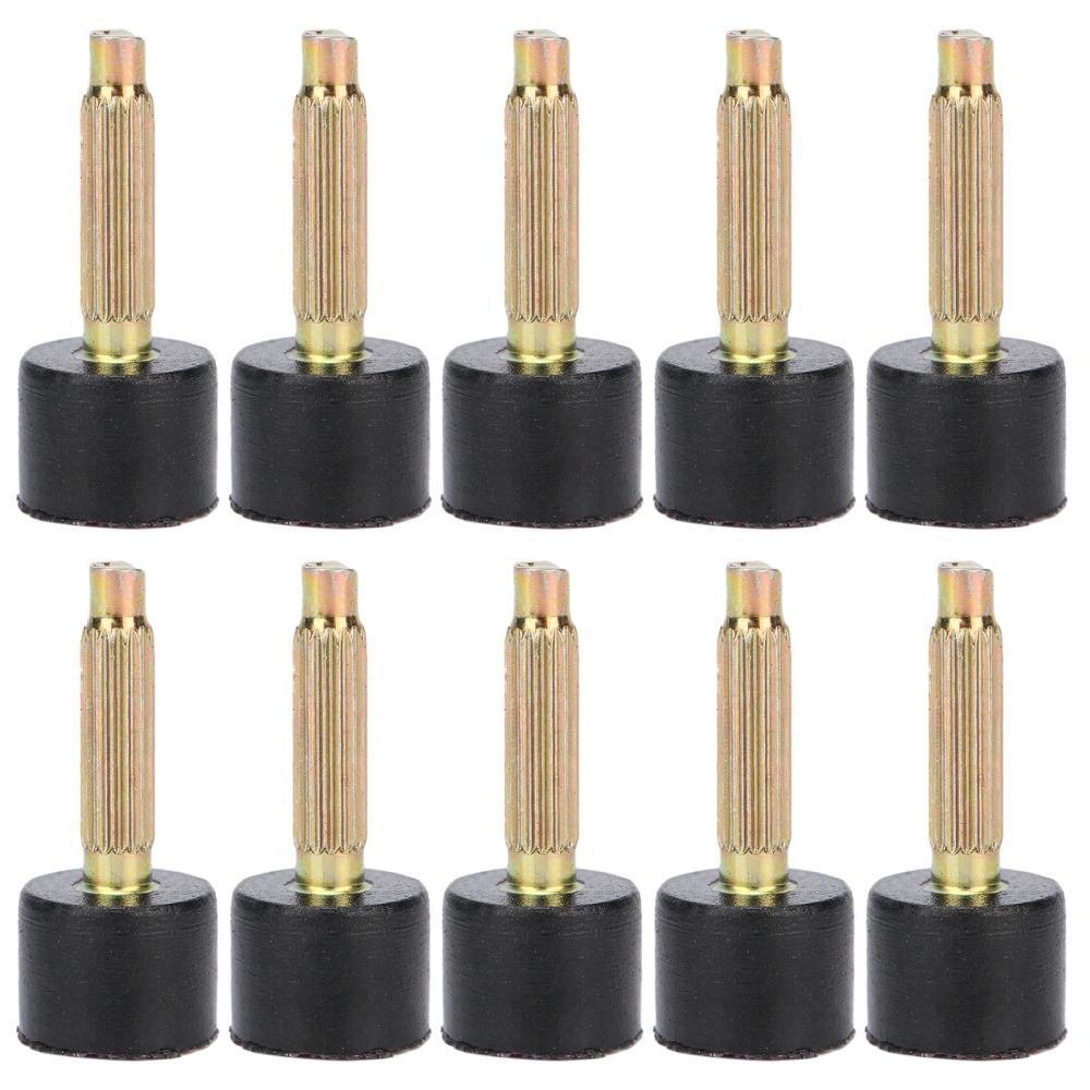 5 Pairs Women High Heel Tips Replacement TPU Round NonSlip Shoe Repairing Dowels(500 (0.8cm 0.31in) )