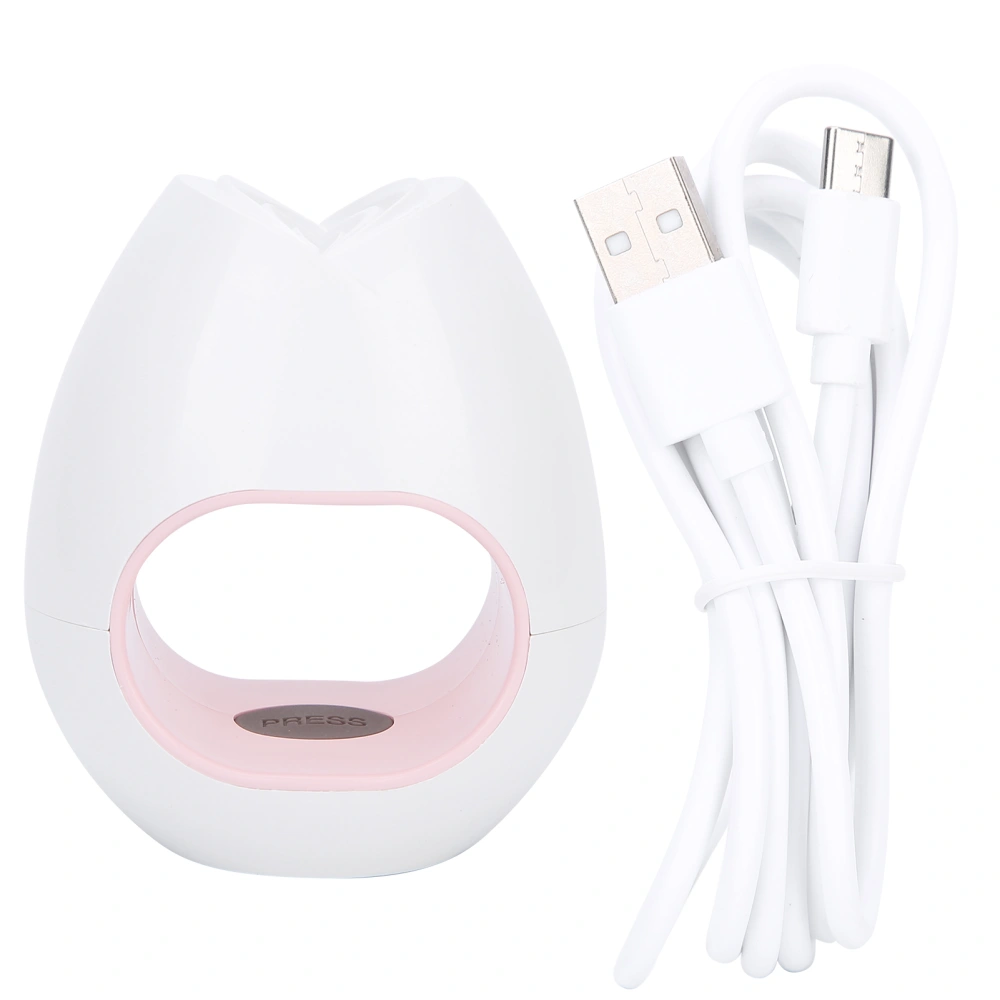 Mini Nail Dryer Lamp USB Portable Single Finger UV Gel Nail Curing Lamp Manicure ToolsWhite