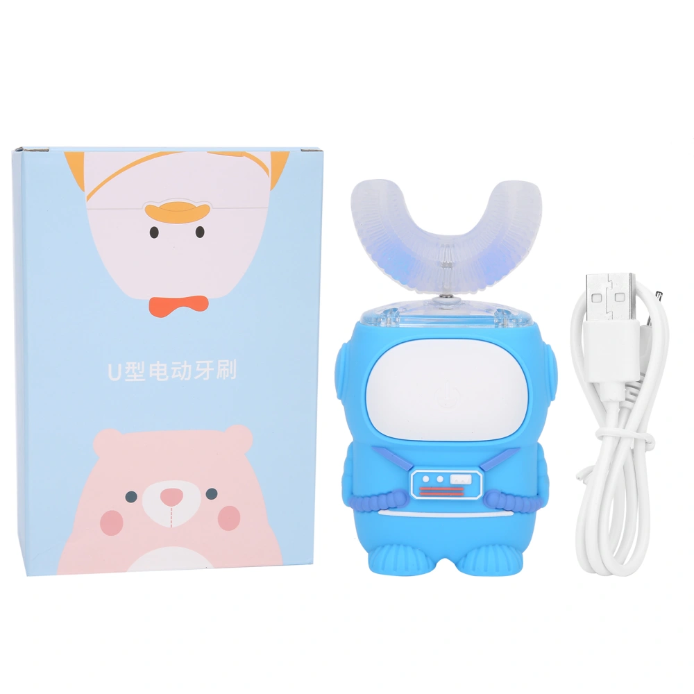 U Shaped Baby Electric Toothbrush Automatic Rechargable Silicone Toothbrush for Children