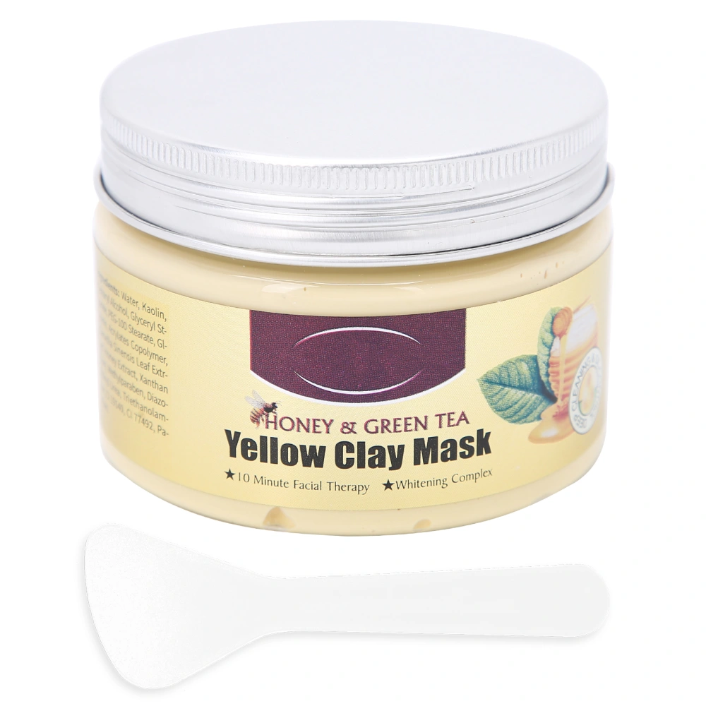 Aichun Honey Green Tea Clay Mask Lifting Blackhead Removal Mask Facial Cleaning Clay 150g