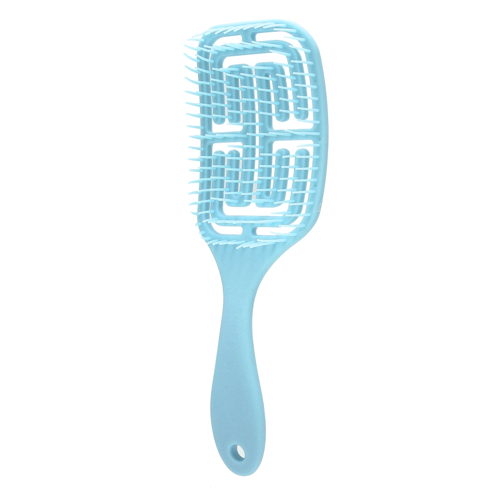 Unisex Detangling Hair Brush Long Short Curly Hair Scalp Massage Comb Hair Styling BrushBlue