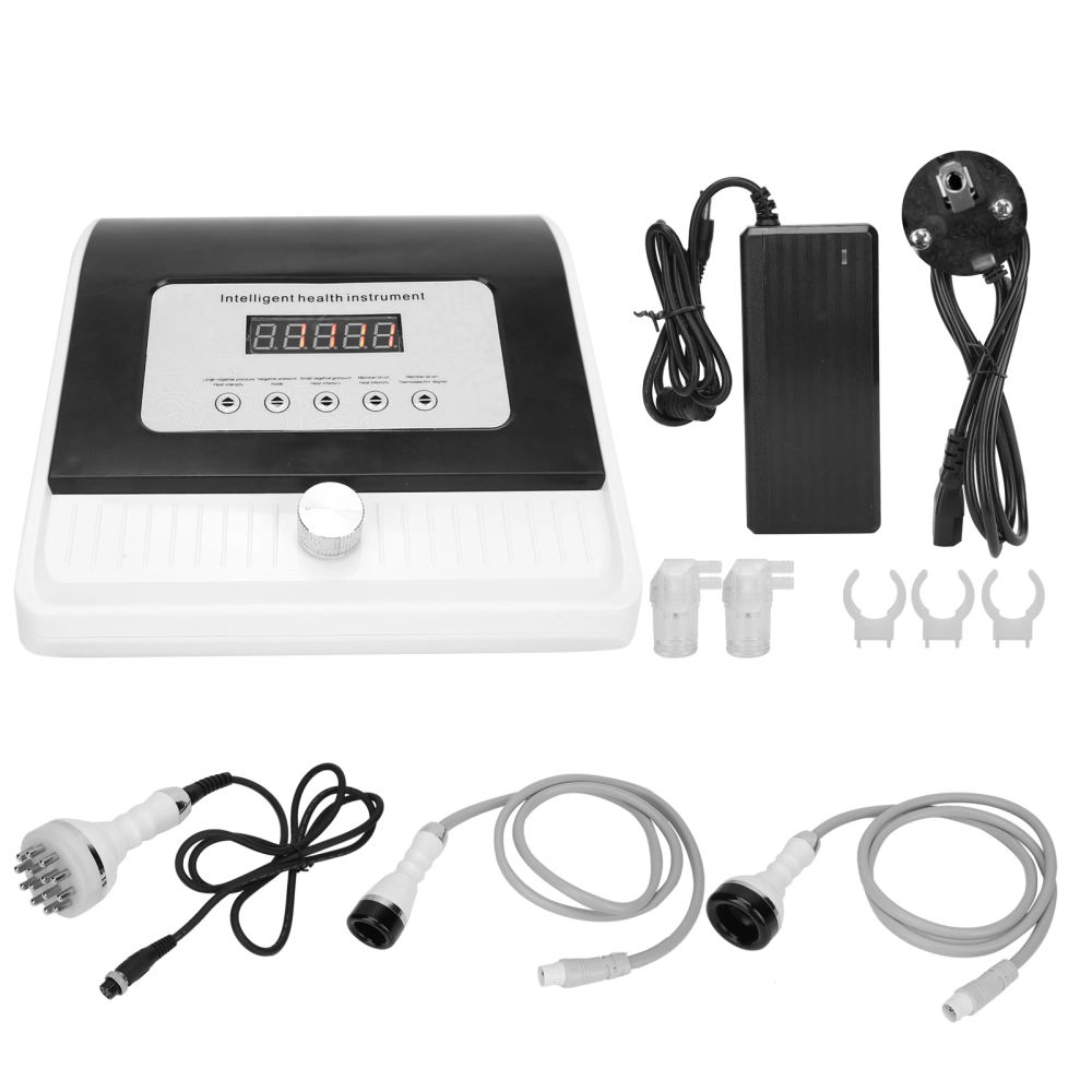 High Frequency Massage Instrument Slimming Cupping Therapy Scrapping Machine 110‑240VEU Plug