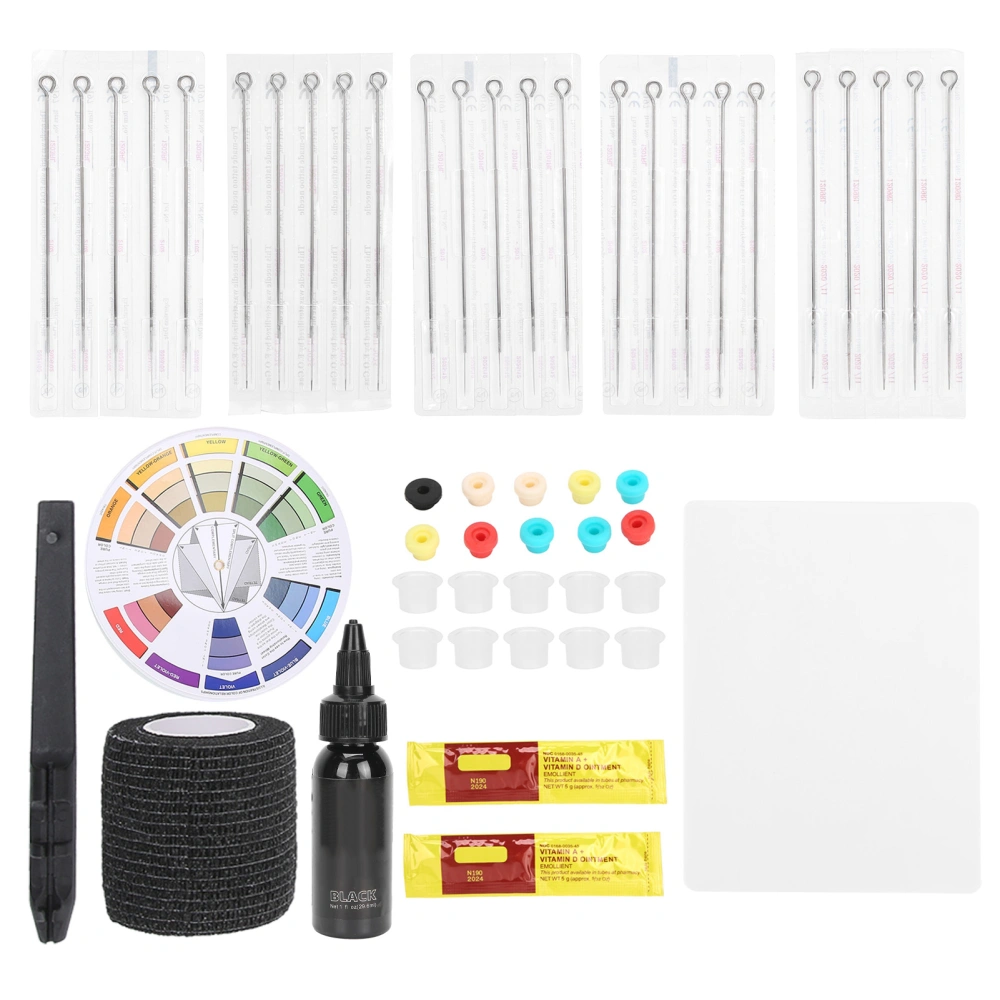 Tattoo Ink Cup Needle Practice Skin Pen Repair Agent Bandage Tattoo Kit Accessory