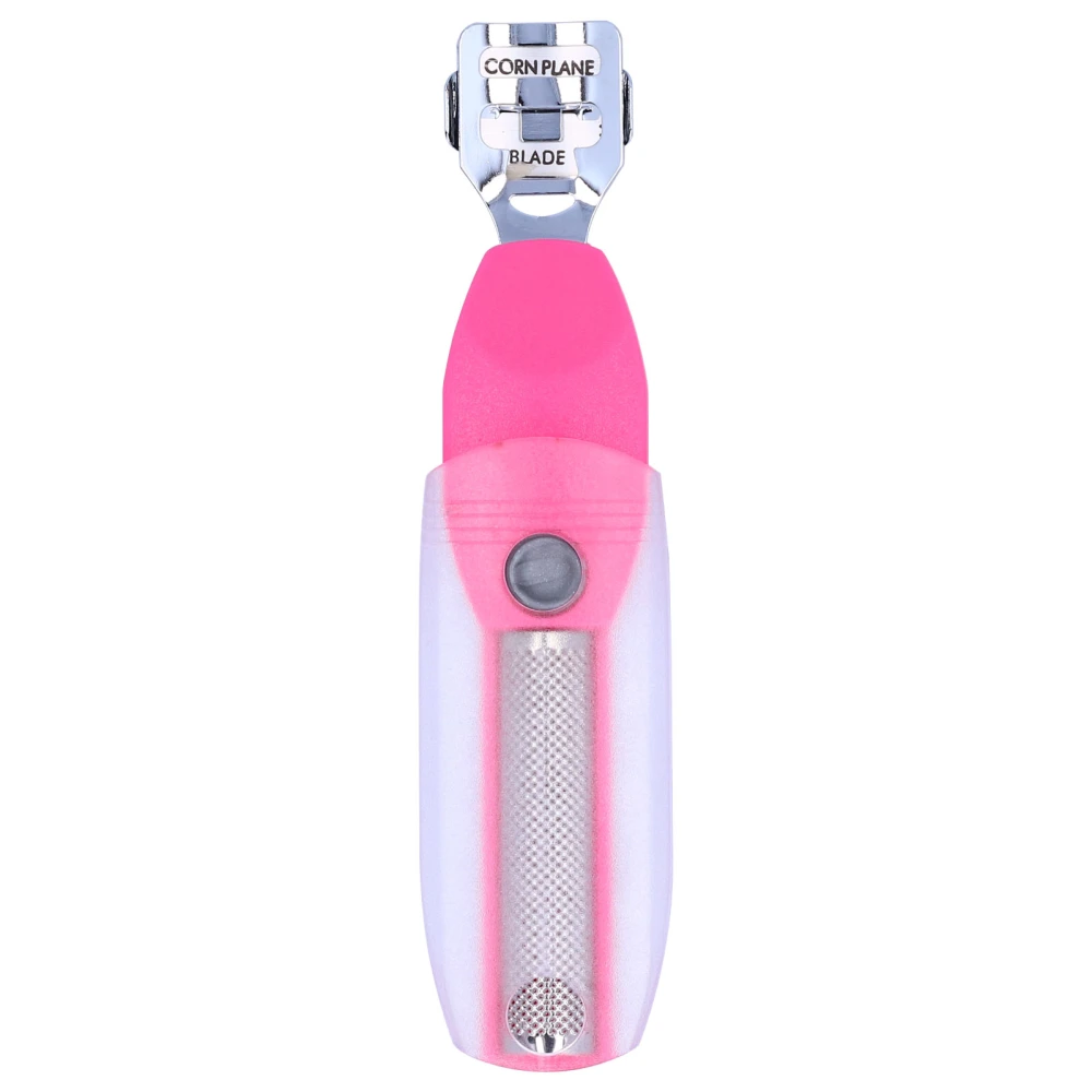 2-in-1 Foot Calluses Shaver Stainless Steel Pedicure Shaver Hard Skin Callus Remover