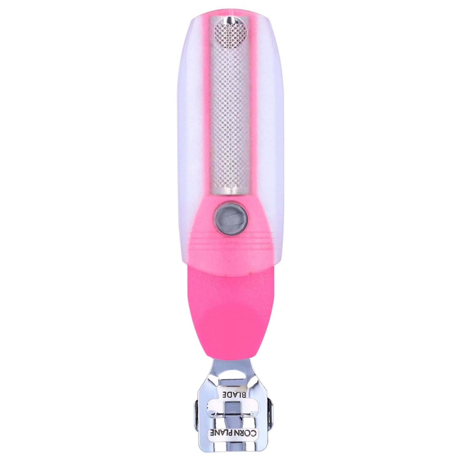 2-in-1 Foot Calluses Shaver Stainless Steel Pedicure Shaver Hard Skin Callus Remover