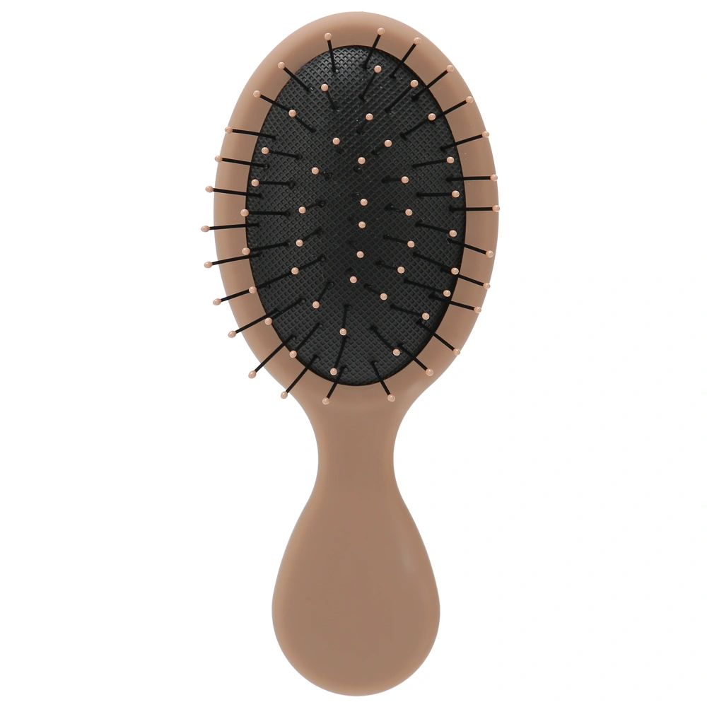 Air Cushion Paddle Hairbrush Portable Hair Straightening Brush Comb Hair Styling ToolLight Coffee