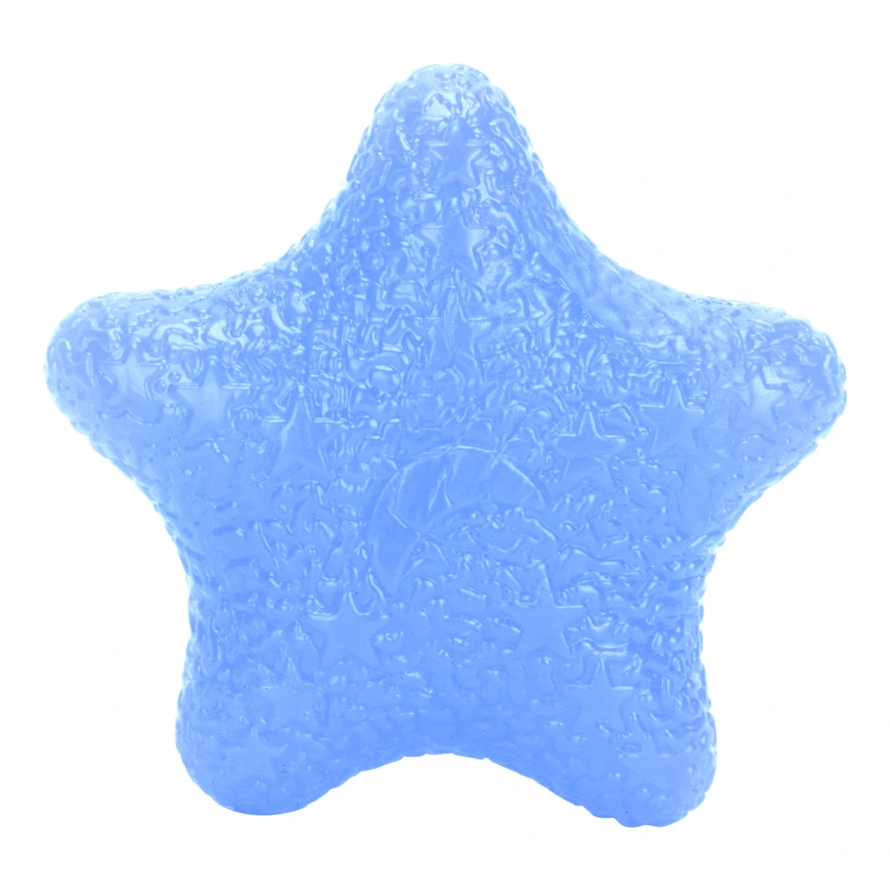 Elastic Hand Grip Ball Star Shape Finger Massage Wrist Training Stress Relief Squeeze BallBlue