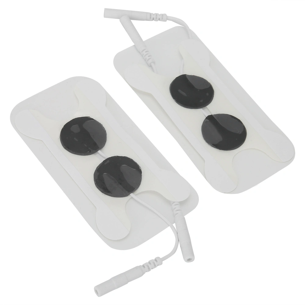 2pcs NonWoven Fabric Tens Electrode Pads for TENS Massager Physiotherapy Machine