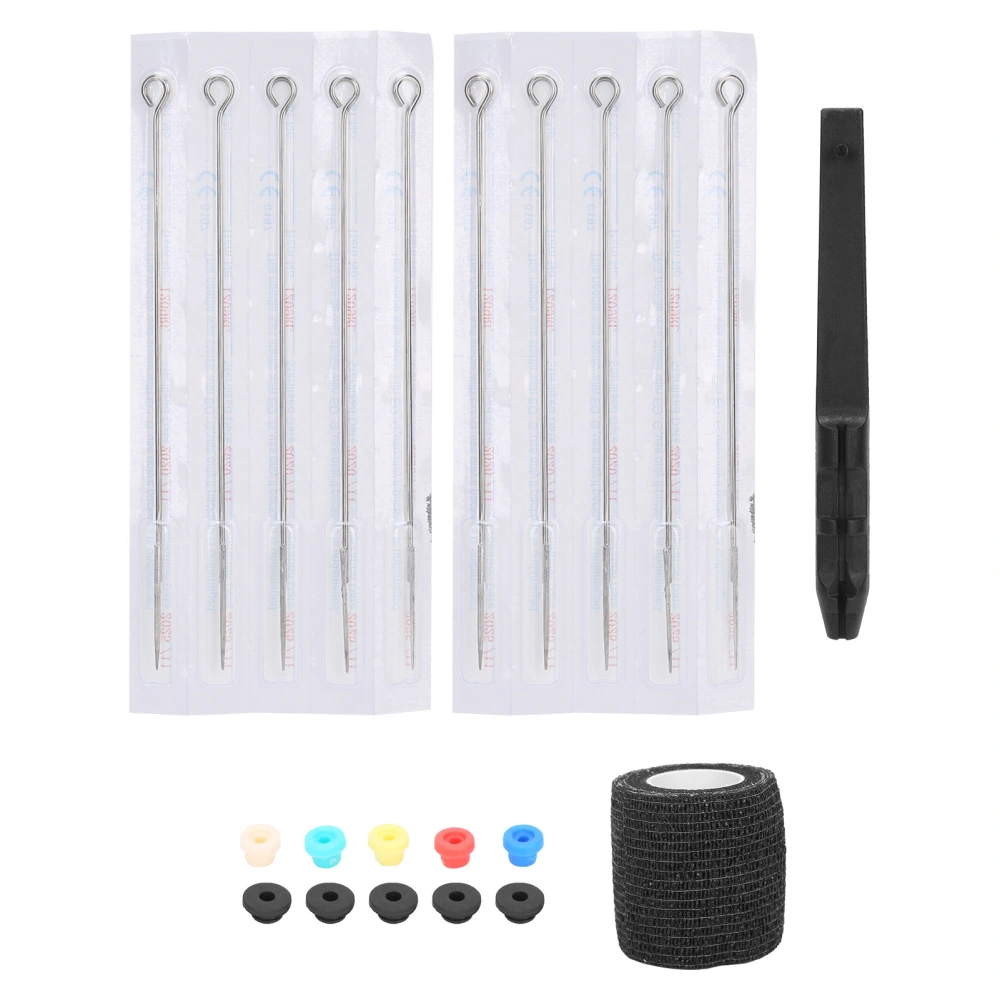 Professional Hand Tattoo Pen Needle Grommet Elastic Bandage Set Tattoo Accessory Kit