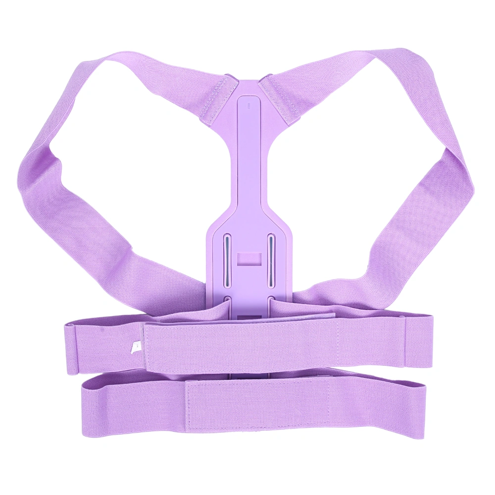 Hunchback Correction Belt Back Support Brace Elastic Breathable Posture CorrectorPurple S