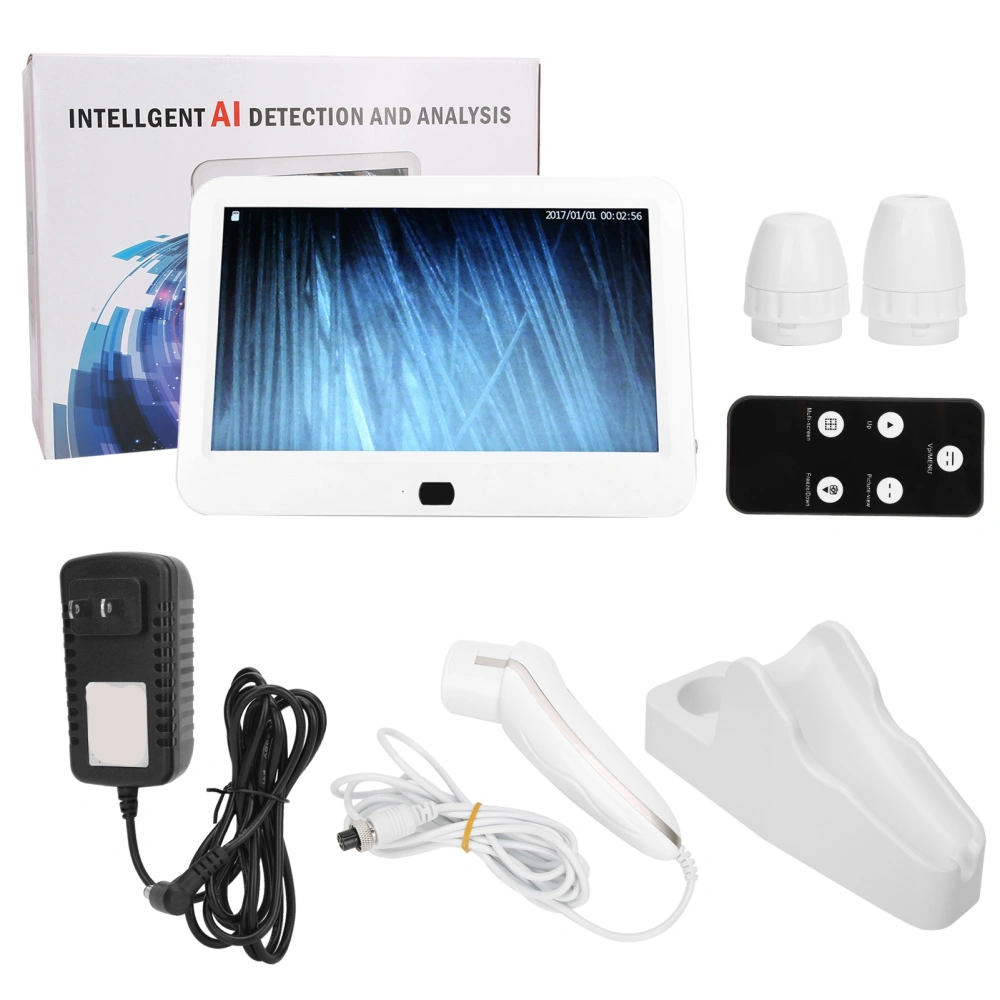 15.6inch Hair Follicle Skin Analyser Machine MultiFunctional Digital Skin Scalp Detector 110240V(US Plug )