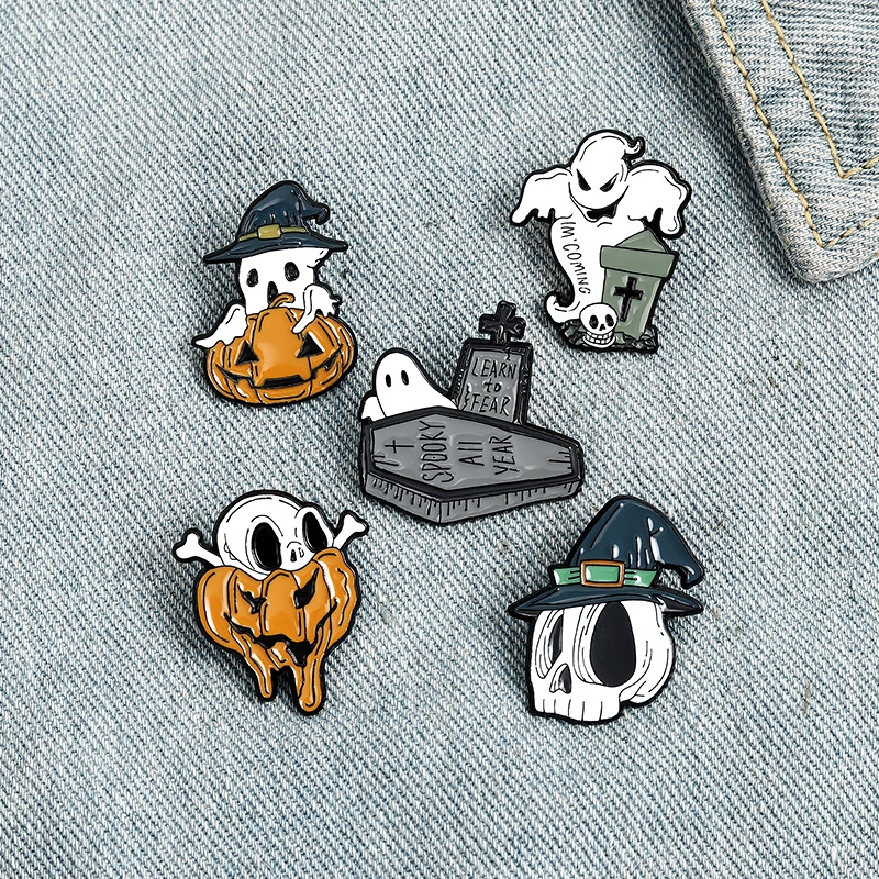 Cartoon Fashion Halloween Ornaments Brooch