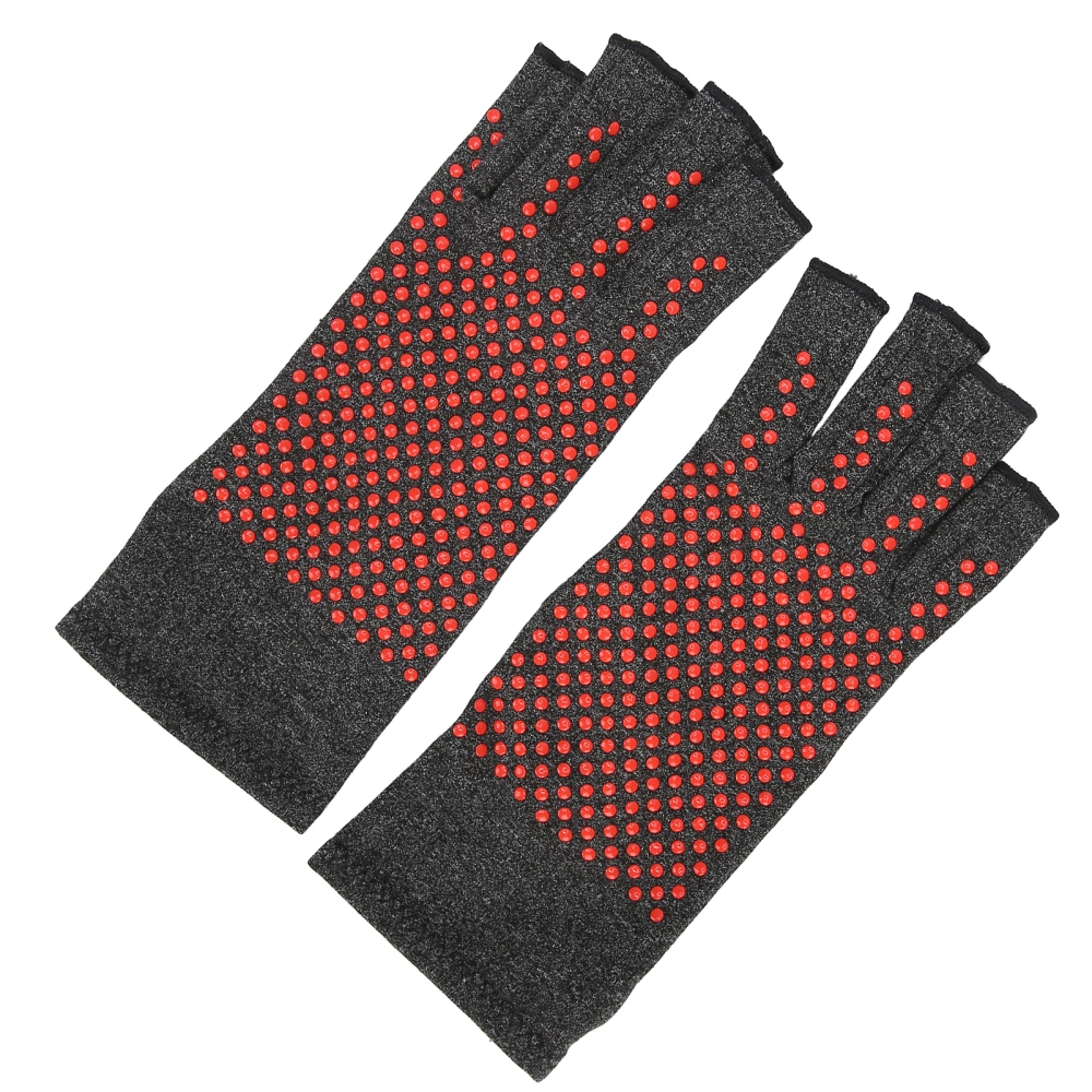 Half‑Finger Compression Therapy Gloves Breathable Pain Swelling Relieve Arthritis Gloves