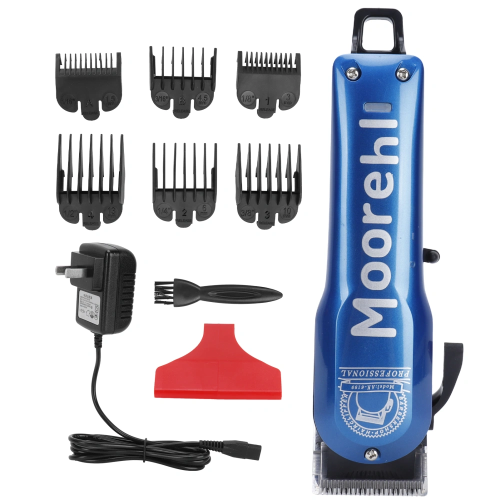 Professional Hair Clippers Men Rechargeable Electric Hair Trimmers Grooming Set US Plug 110‑240V