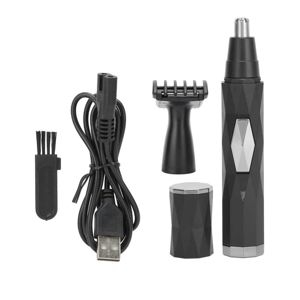 Professional Men Electric Nose Hair Trimmer USB Rechargeable Nose Hair Clipper Tool Set