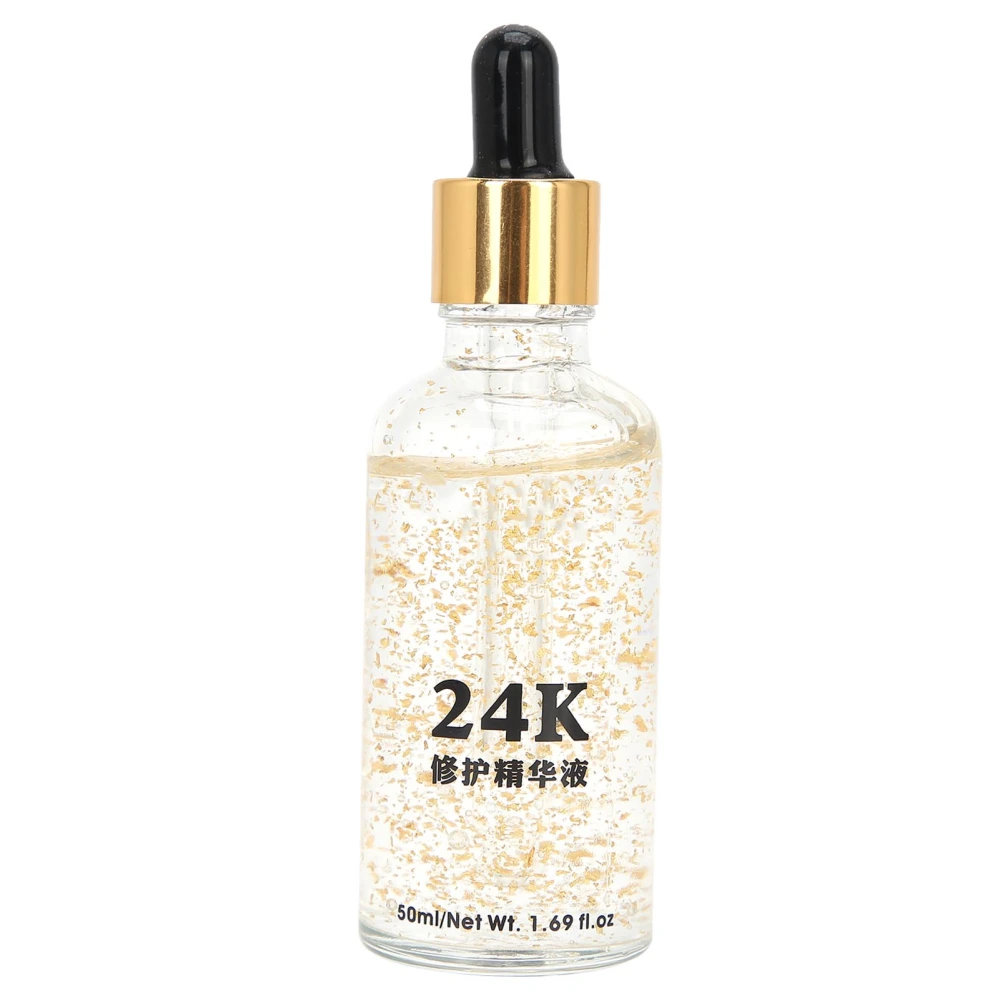 Facial Serum Gold Foil Repair Skin Hydrating Tightening Brightening Pore Refining Serum 50MLGold Foil LV81310