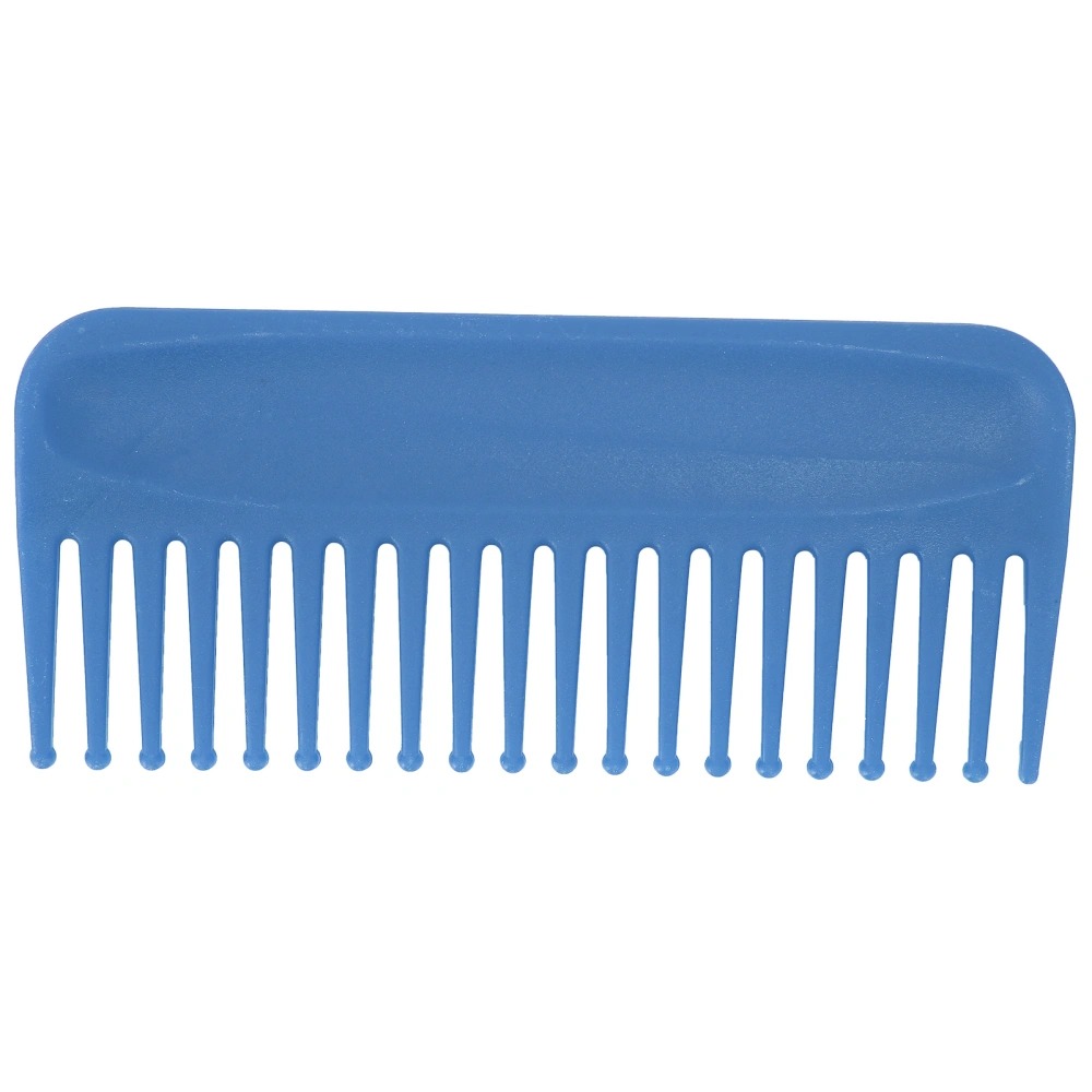 Wide Tooth Combs Hair Detangling No Handle Comb Wet Dry Hair Style Combs for Salon HomeBlue