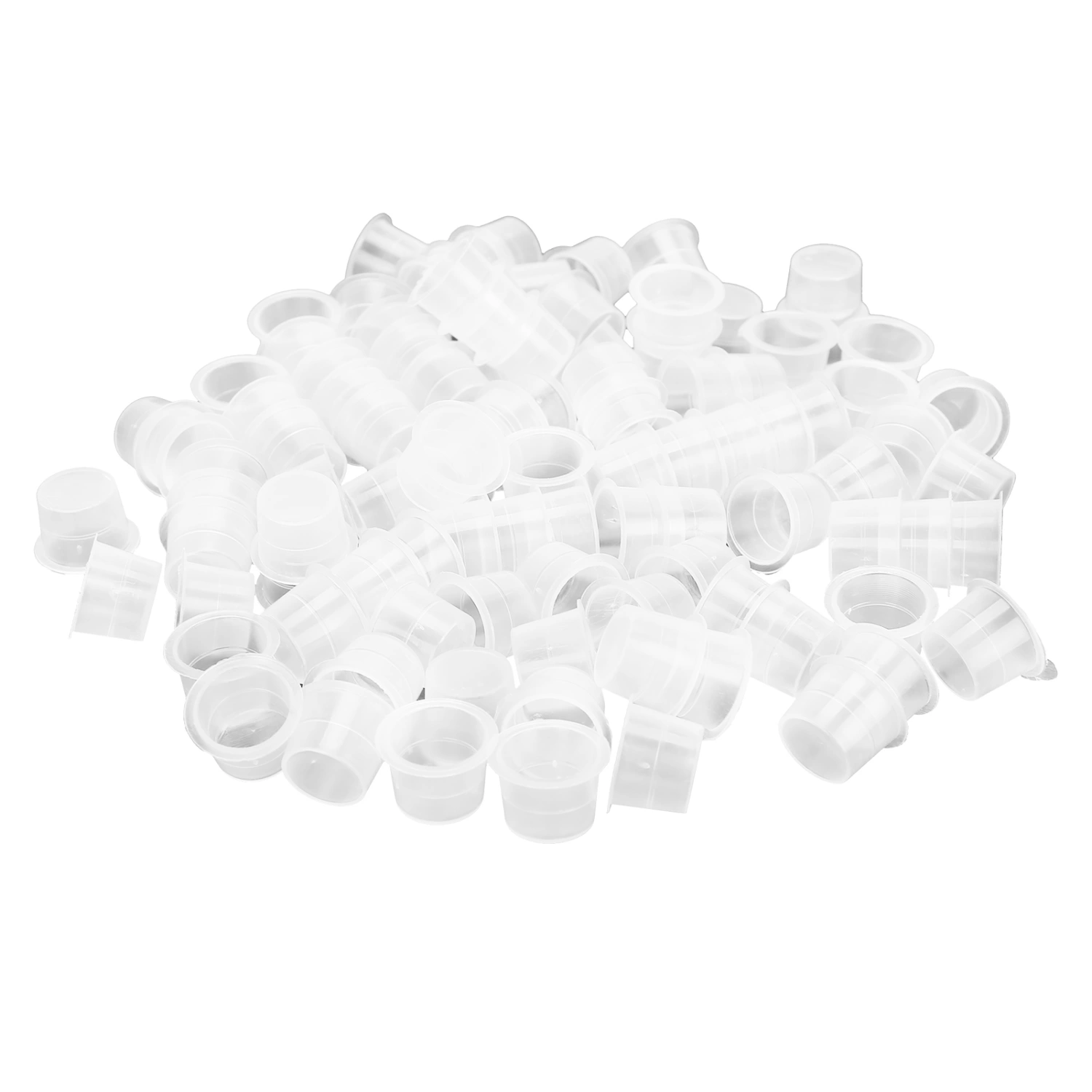 100pcs Disposable Tattoo Ink Cups Microblading Tattoo Pigment Holder AccessoriesM