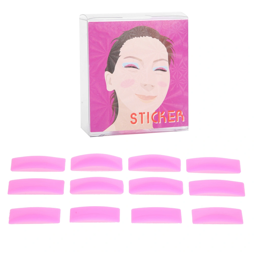 Professional Eyelash Perming Shield Pad Silicone Eyelash Curling Pad Auxiliary Tool