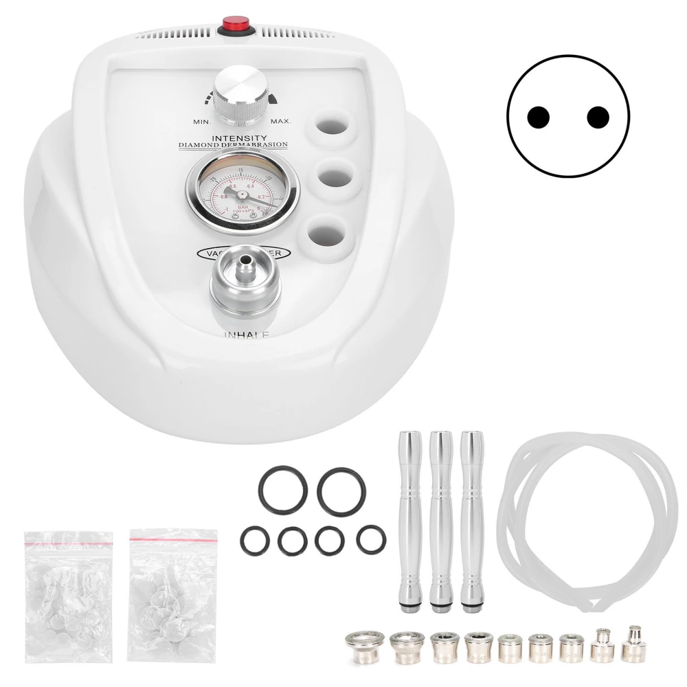 Microdermabrasion Machine Face Exfoliating Blackhead Removal Skin Rejuvenation Device 100‑240VEU Plug