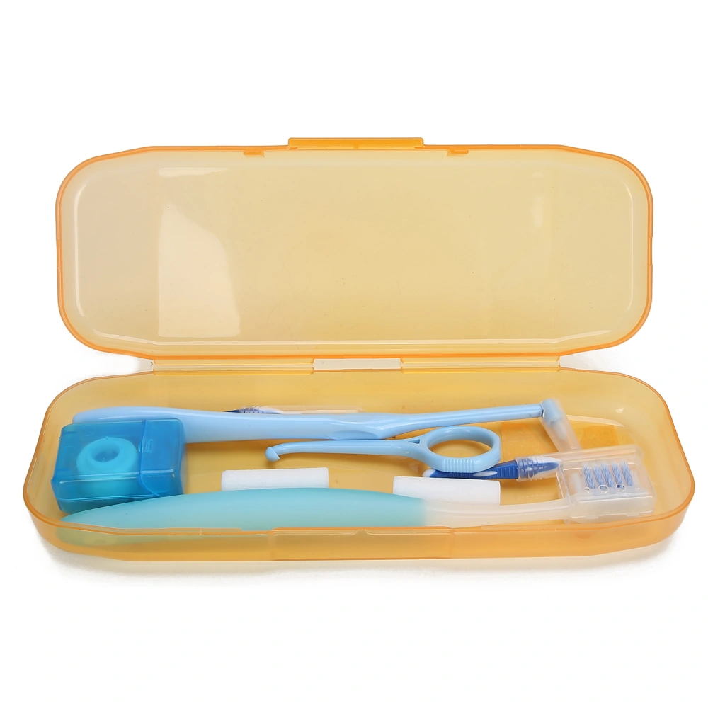 Orthodontic Oral Care Kit Teeth Brace Cleaning Brush Interdental Brush Orthodontic Wax Tools