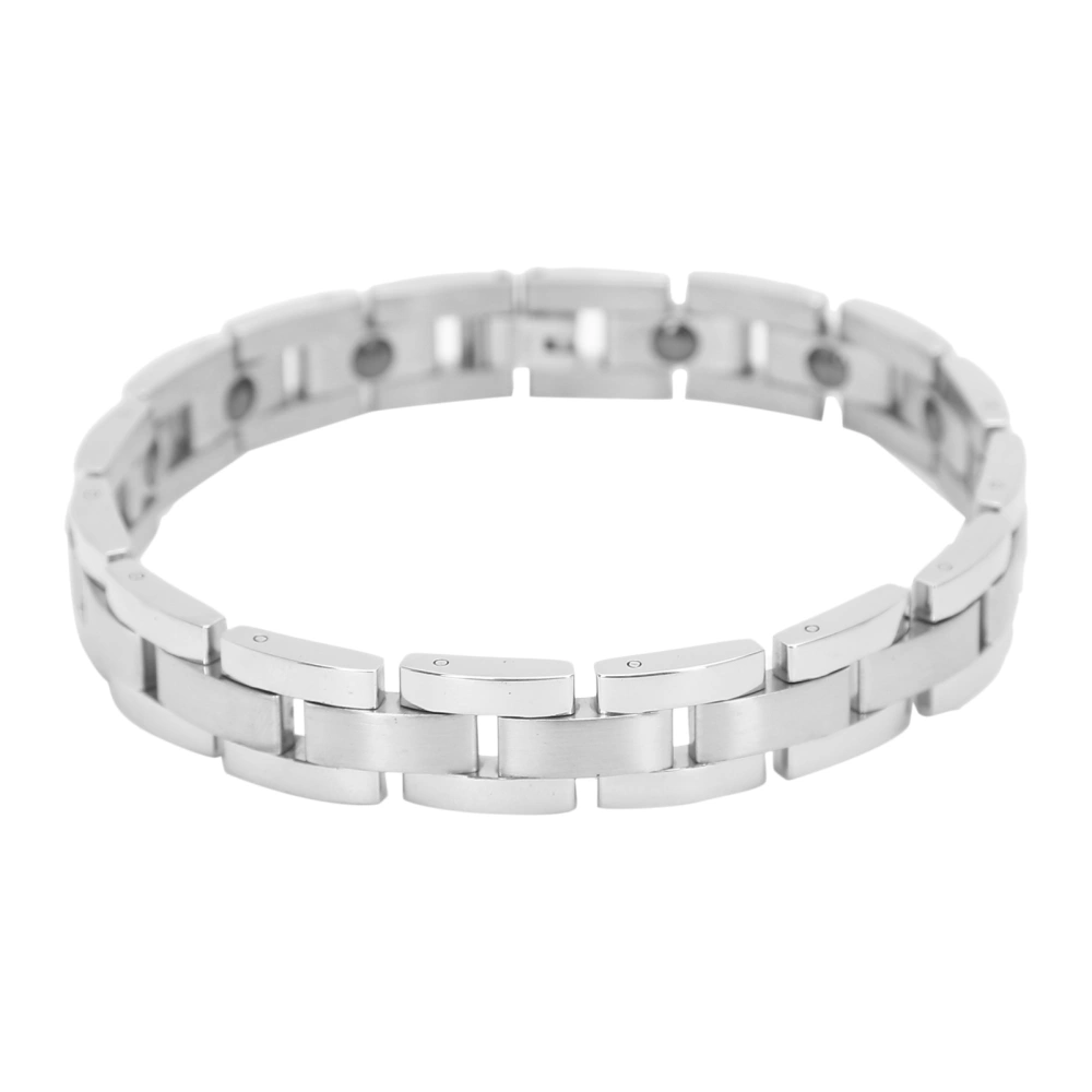 Stainless Steel Magnetic Bracelet Slimming AntiFatigue Weight Loss Bracelet Jewelry Accessory