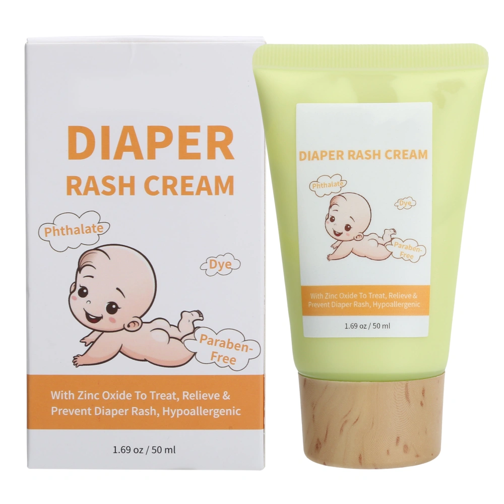 Baby Moisturizer Infant Diaper Rash Treatment Moisturizing Cream for Skin Care 50g