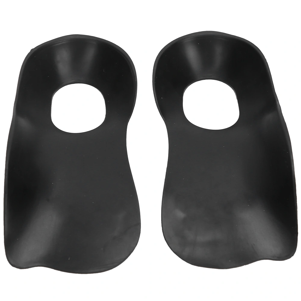 O/X Leg Correction Insole Arch Support Flat Foot Correction Orthopedic Insole Shoe InsoleBlack M (35‑39)