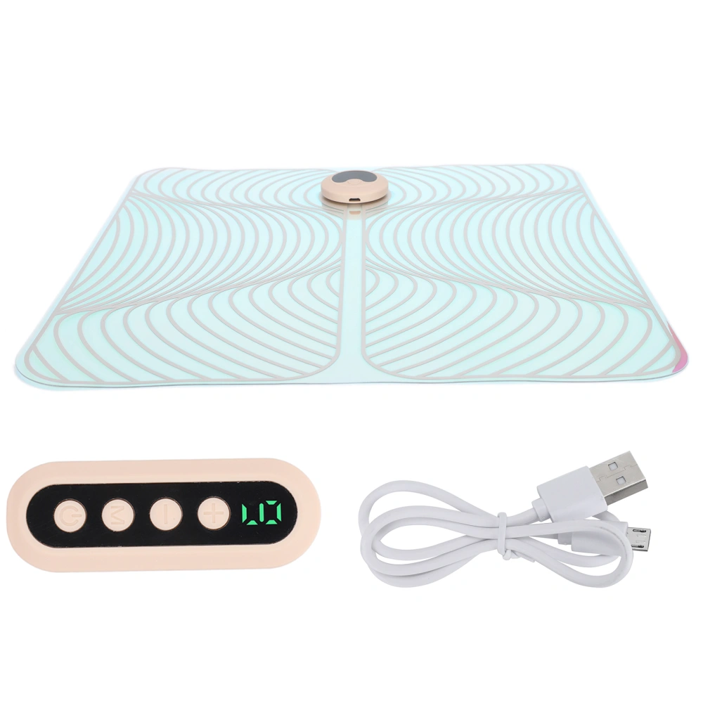 EMS Foot Massager Mat with Remote Control Colorful Feet Relaxing Pad Low Frequency Pulse