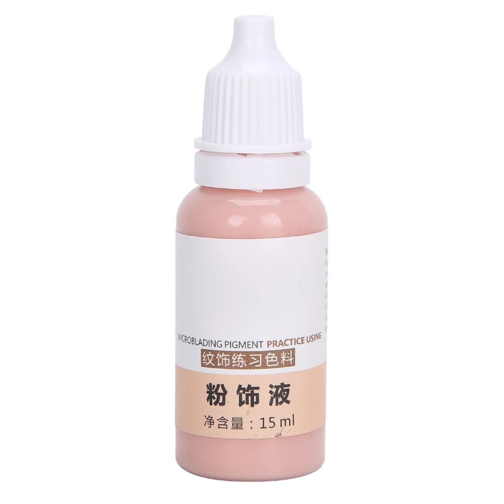 Professional Microblading Pigment Makeup Practice Lip Eyebrow Tattoo Ink Accessory 15mlMicroblading Modification Liquid