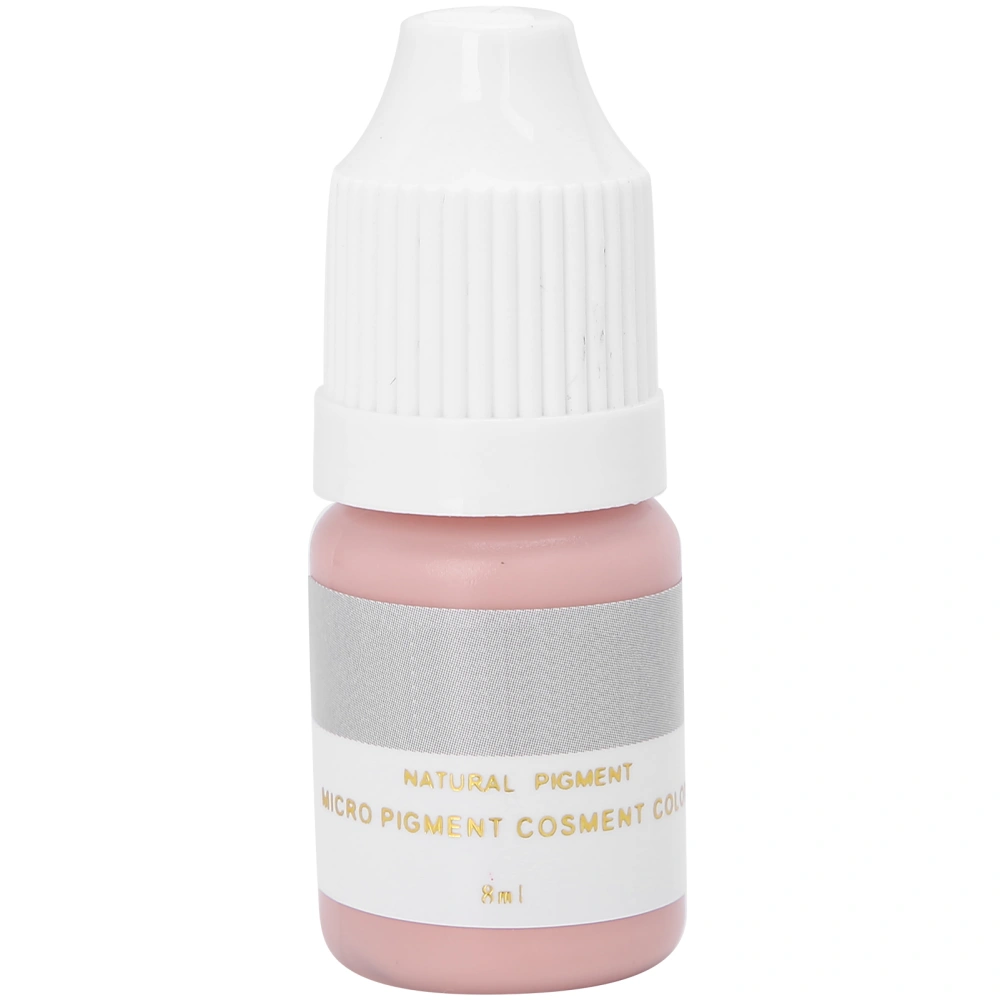 8ml Tattoo Ink Pigments Microblading SemiPermanent Plant Extract Tattoo Ink for Beginners(Pink )