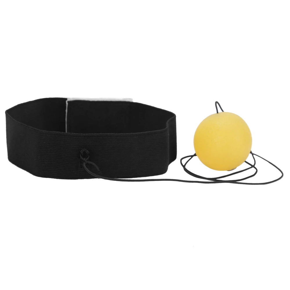 Professional Boxing Reflex Ball Reaction Speed Training Boxing Ball with HeadbandYellow