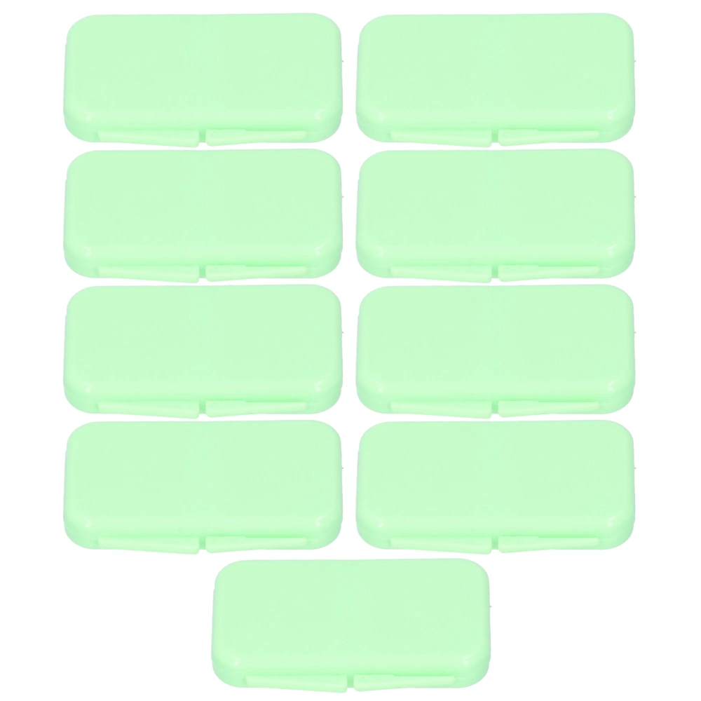 10pcs Dental Care Orthodontic Wax for Braces Mouth Protection Dental Braces Wax(Green (Apple Flavor） )