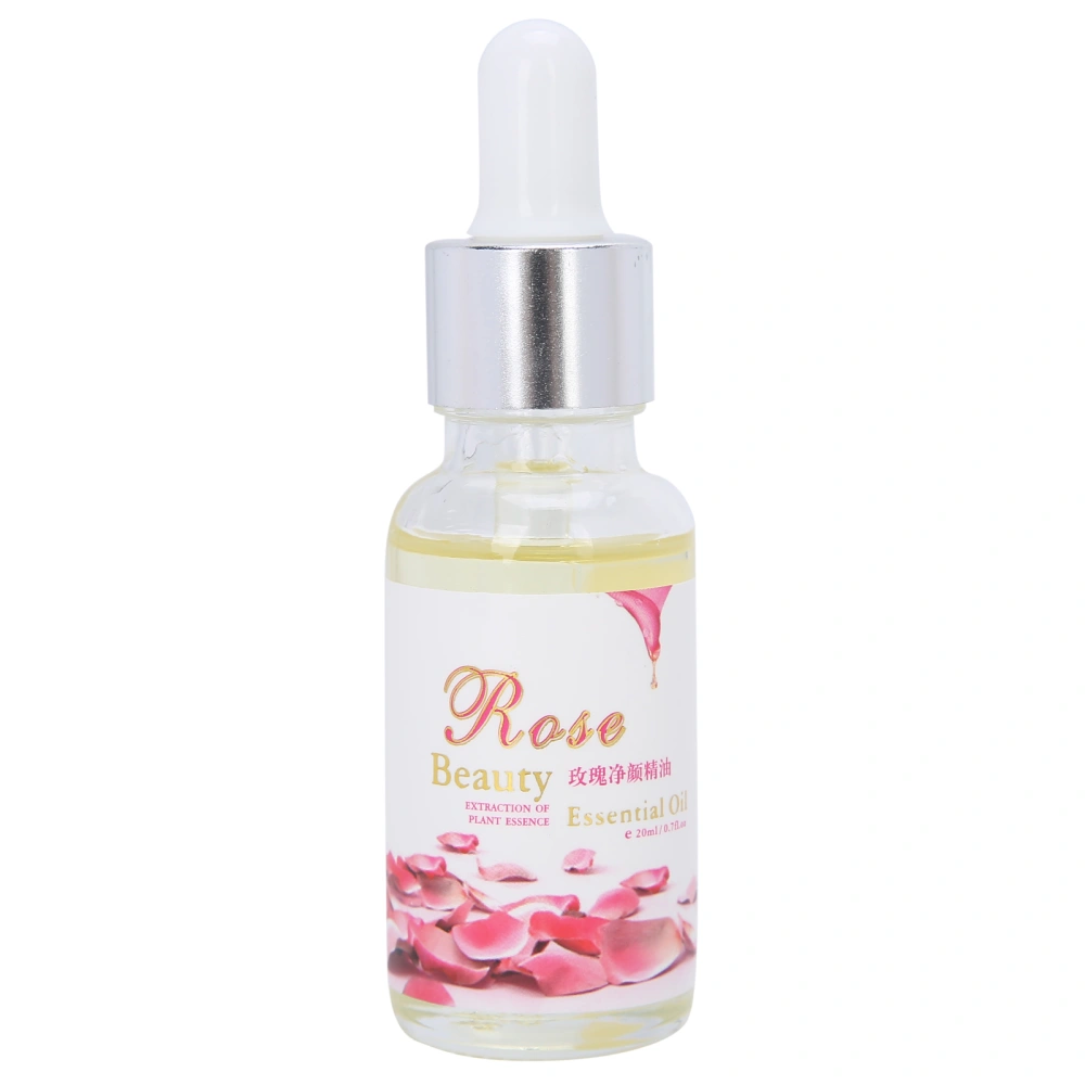 Rose Face Moisturizing Essential Oil Skin Brightening Nourishing Massage Essential Oil 20ml