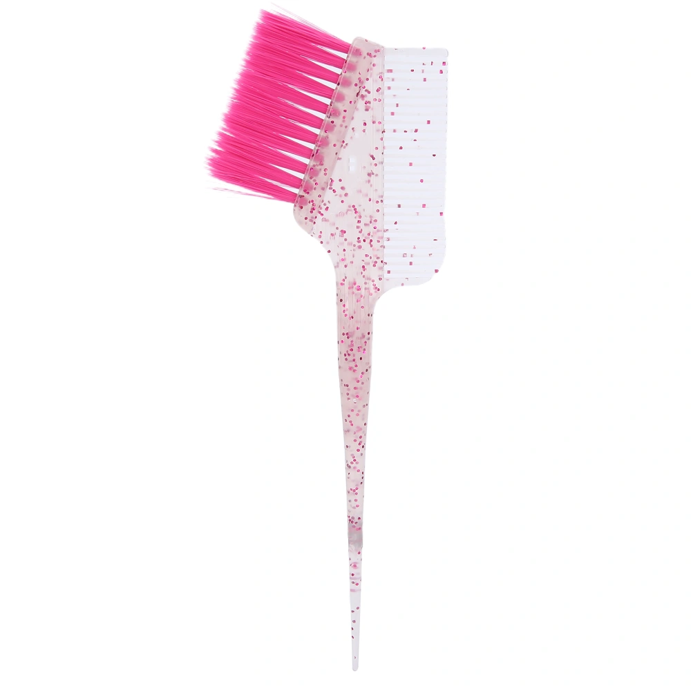 Hair Coloring Dyeing Brush Comb Hairdressing Bleach Application Brush for Salon HomePink