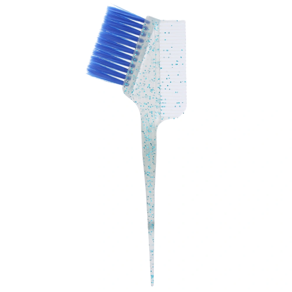 Hair Coloring Dyeing Brush Comb Hairdressing Bleach Application Brush for Salon HomeBlue