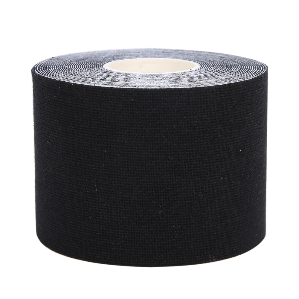 Muscle Tape Sports Physical Therapy Kinesiology Tape for Knee Ankle Shoulder (5cm x 5m)Black