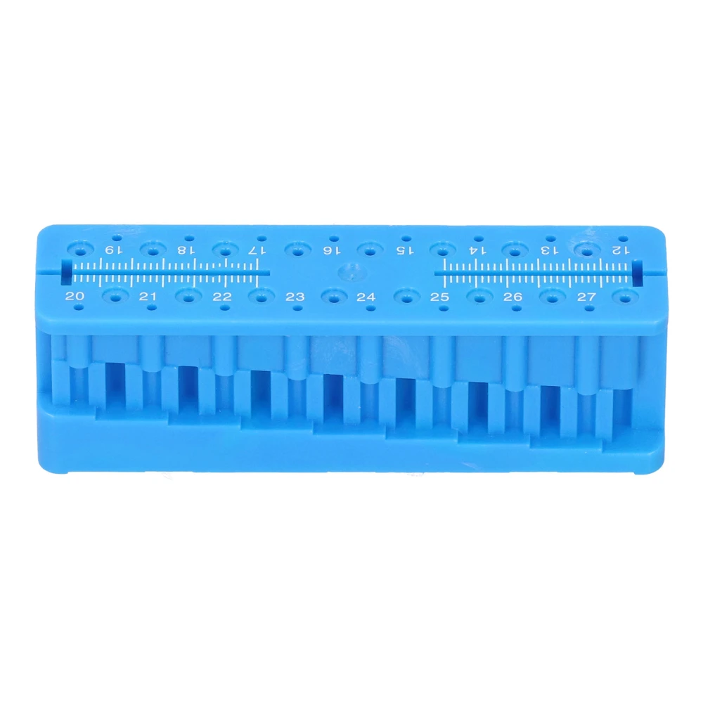 Dental Endo Measuring Block Holder Stand Endodontic Files Block Measuring Ruler