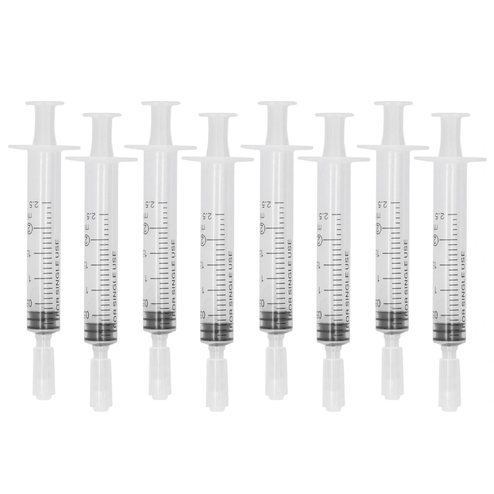 Perfume Dispensing Syringe Toner Liquid Cosmetics Dispenser Refill Tool 2.5ml x 8pcs