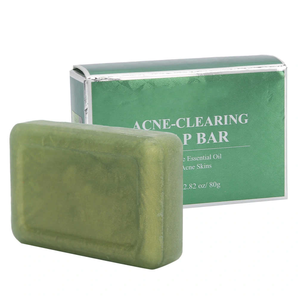 80g Tea Tree Extraction Acne Clearing Soap Acne Treatment Removal Cleansing Soap