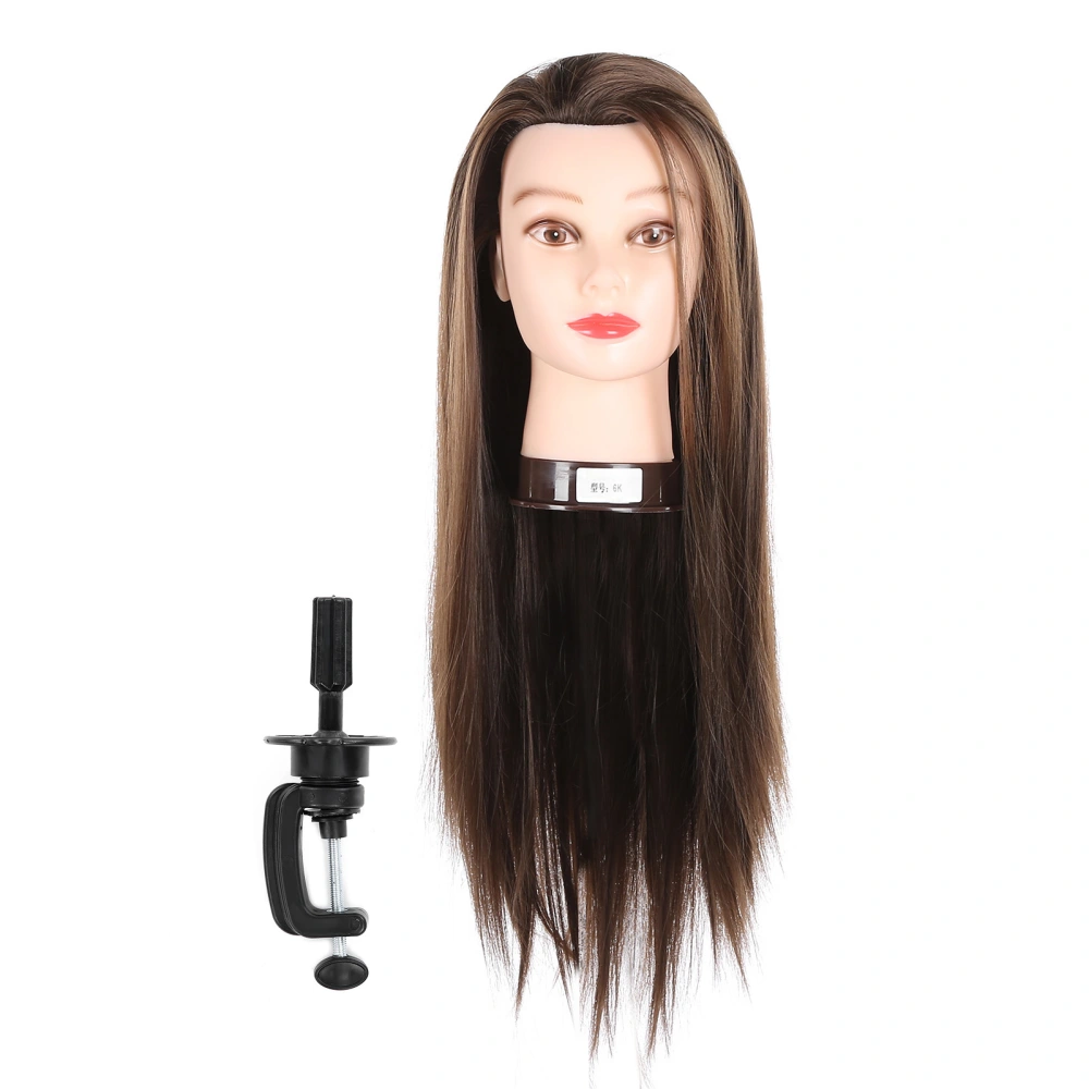 Professional Mannequin Head Hairdressing Training Head for Hair Styling Braiding 65cm