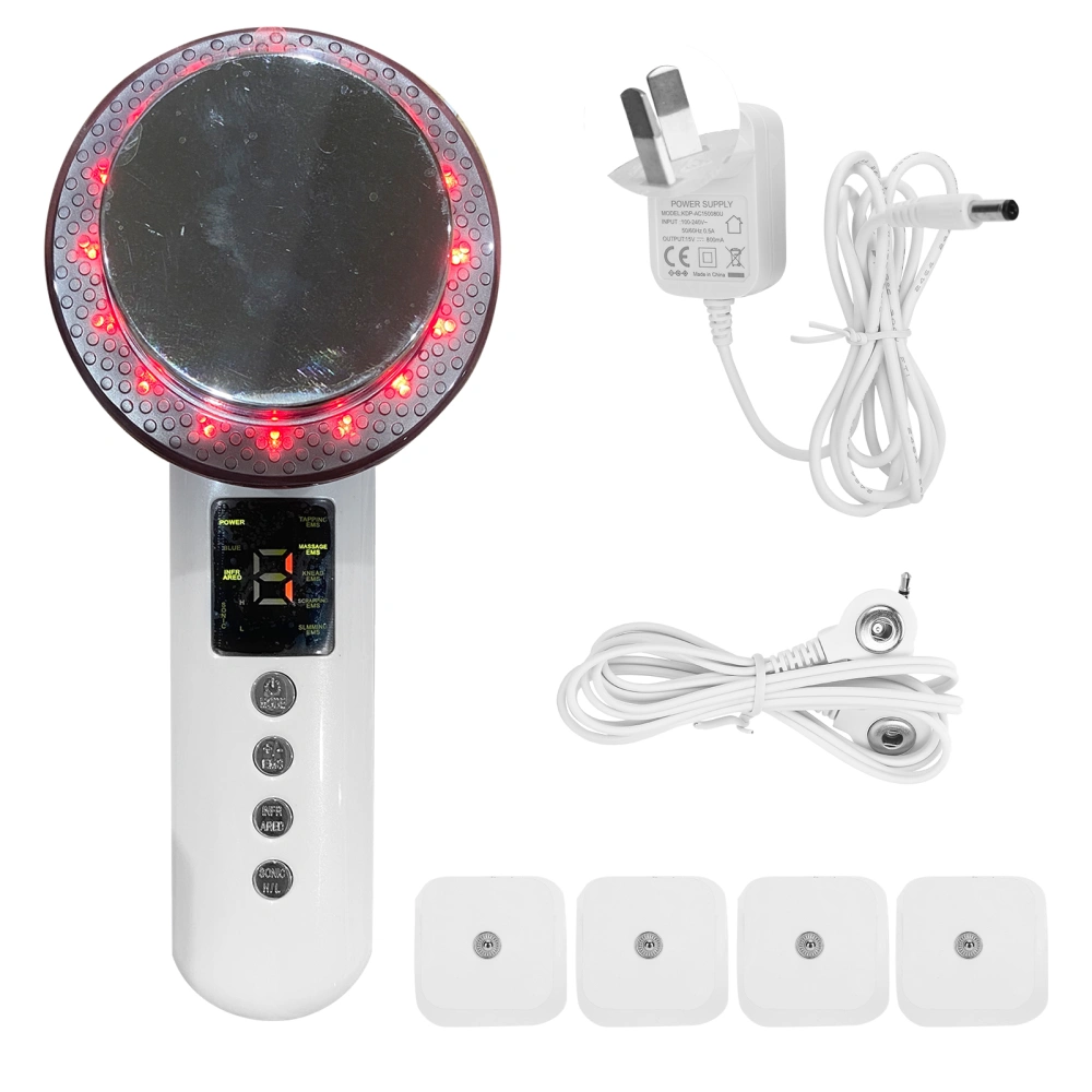 Fat Burn Machine Far Infrared Ultrasonic EMS Beauty Instrument Body Shaping Massager100-240V AU Plug