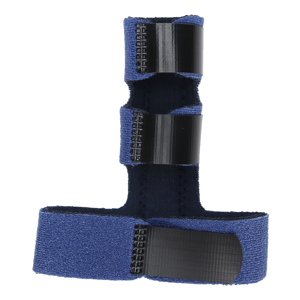 Finger Joints Brace Stabilizer Sprain Fracture Recovery Finger Fixing Splint ProtectorBlue