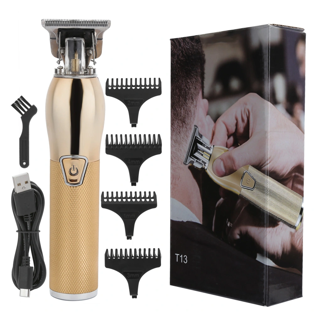 Vintage Electric Hair Clippers USB Rechargeable Hair Trimmer Hair Cutting Clipper