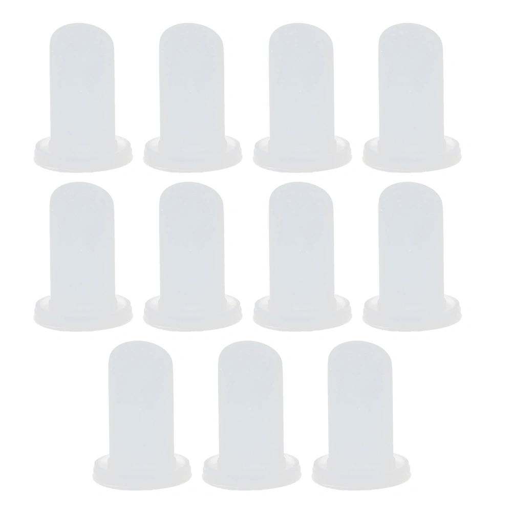 11pcs 12.1mm DIY Lipstick Mold Lip Balm Cosmetic Mold Makeup Craft Tool (Snowflake)