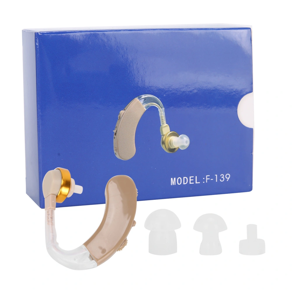 Lightweight Hearing Aid Low Distortion Portable Sound Amplifiers Ear Care for the Deaf Elderly